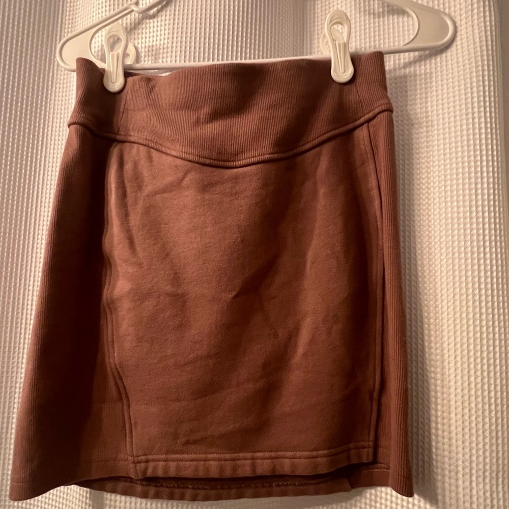 Lululemon Athletica Brown Mini Skirt